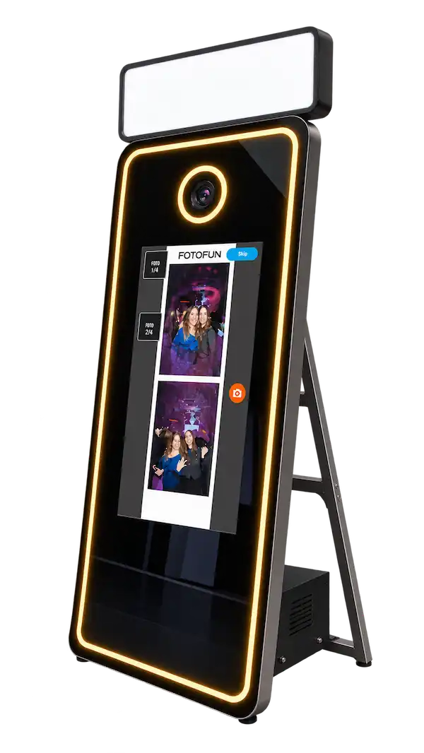 Magic Mirror: espejo interactivo de cuerpo entero con marco iluminado y pantalla táctil